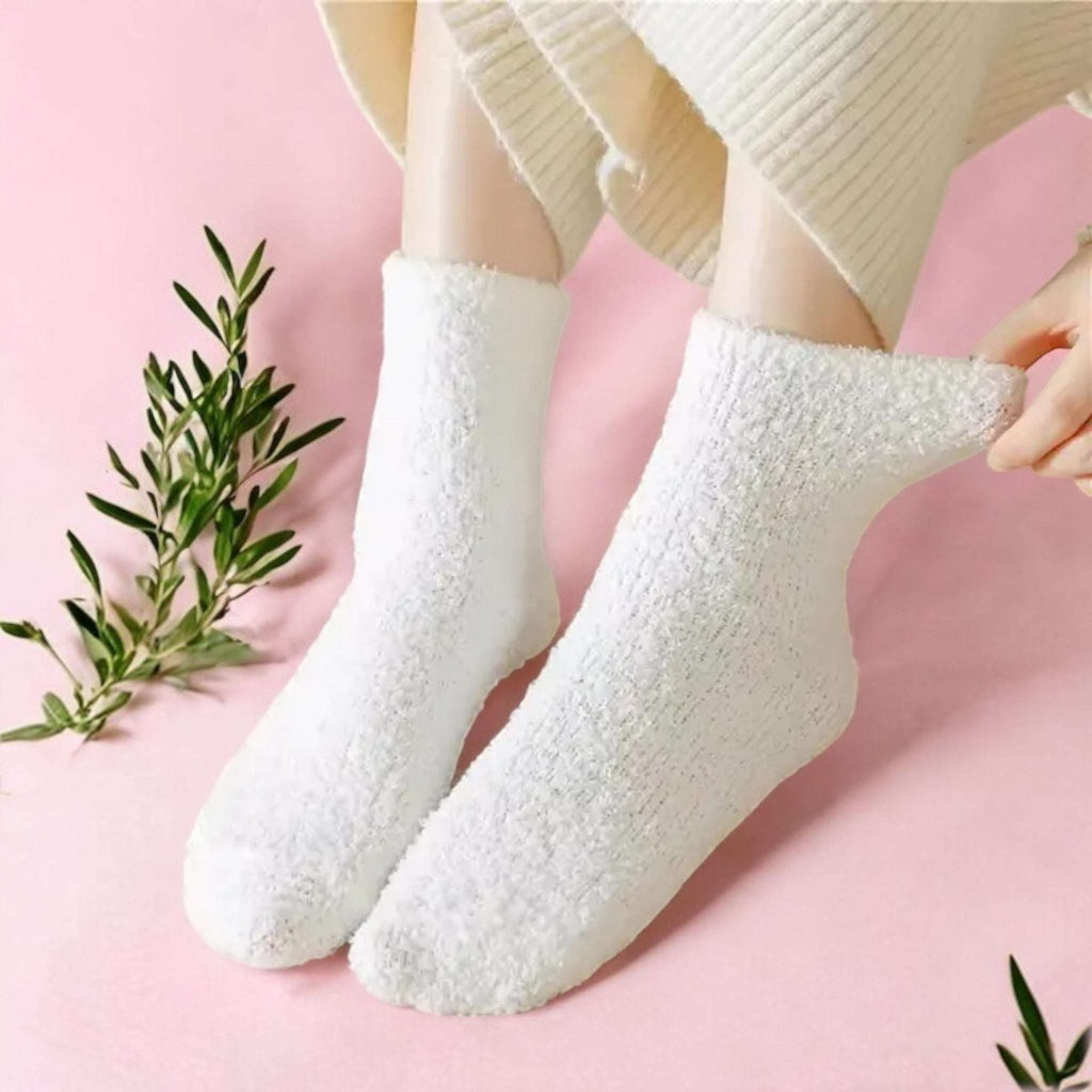 Cupcake Socks with Scrunchie