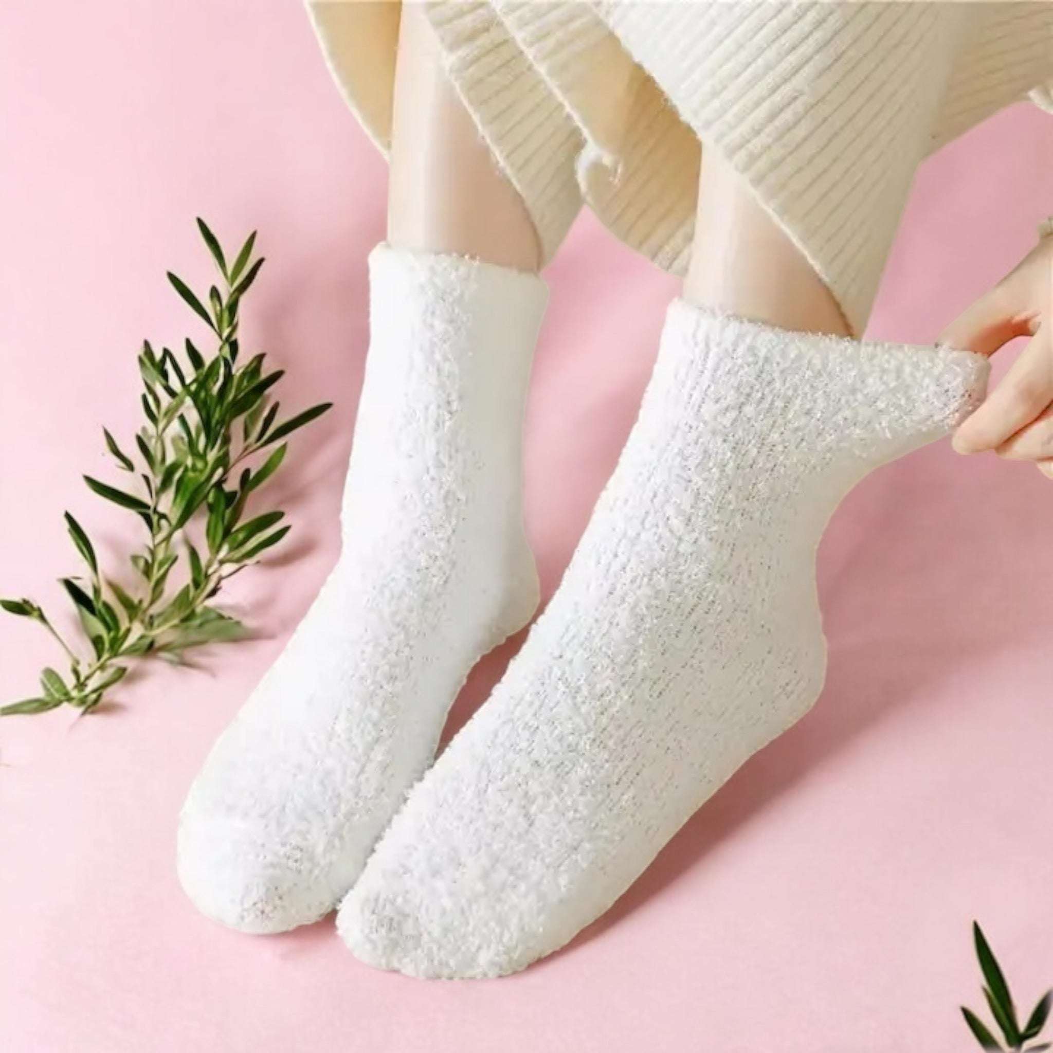 Cupcake Socks with Scrunchie