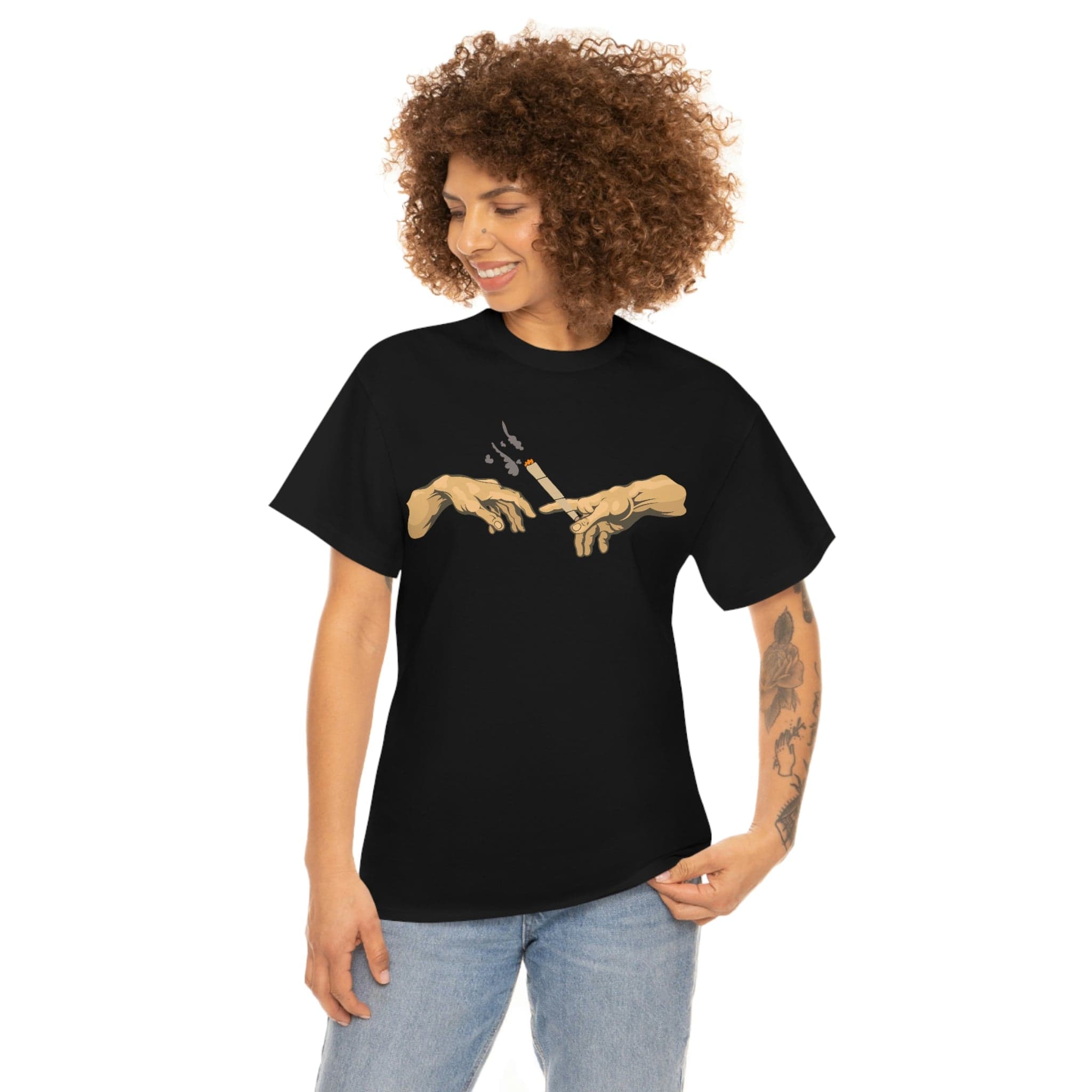 Michelangelo Smoking Joint Tee