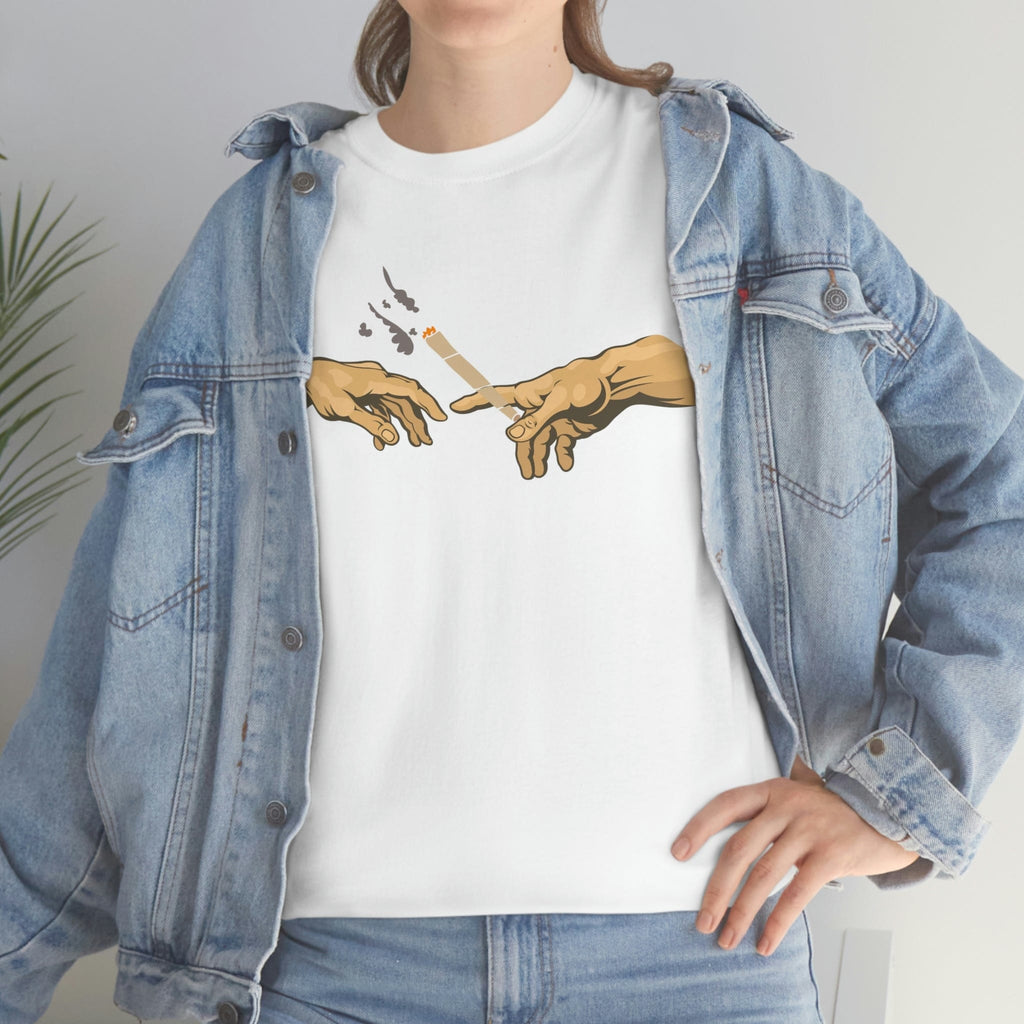 Michelangelo Smoking Joint Tee