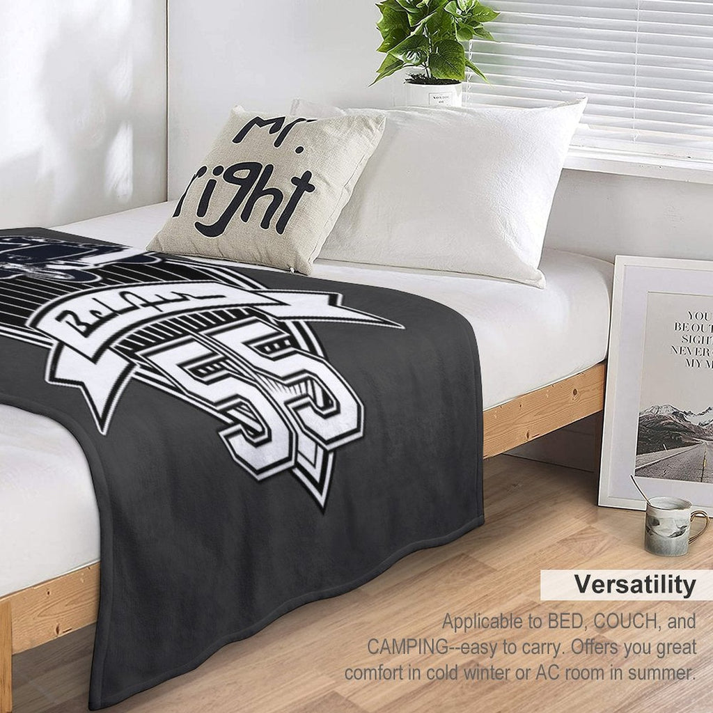 55 Chevy Bel Air Compact Throw Blanket