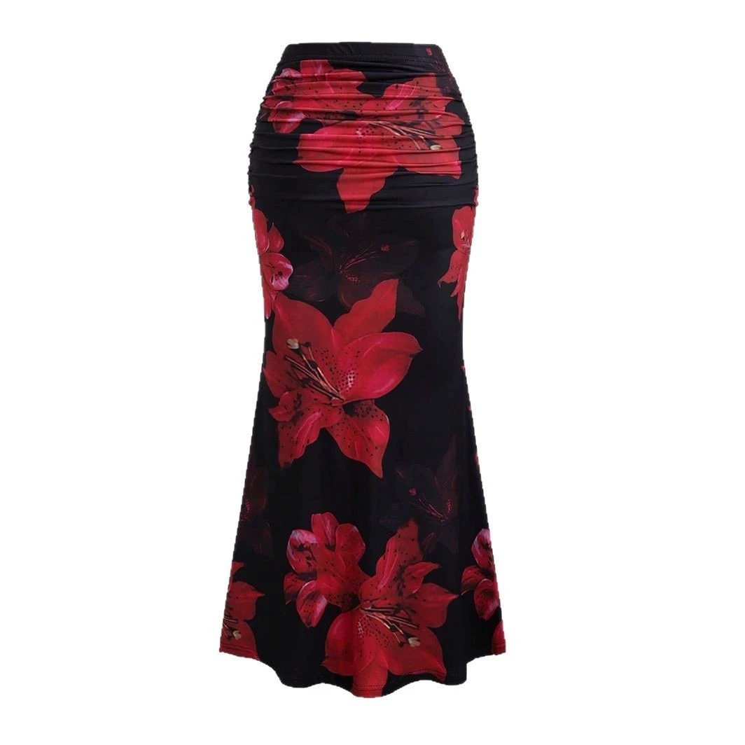 A- Line Skirt Leisure Vacation Long Women's Clothing
