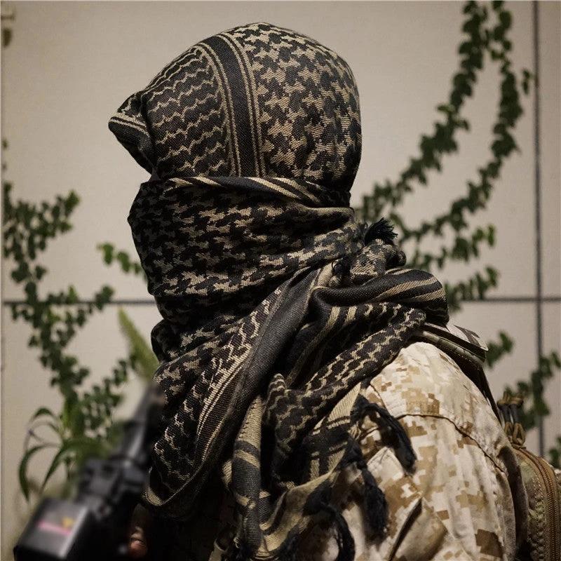 Tactical Pure Cotton Scarf For Men