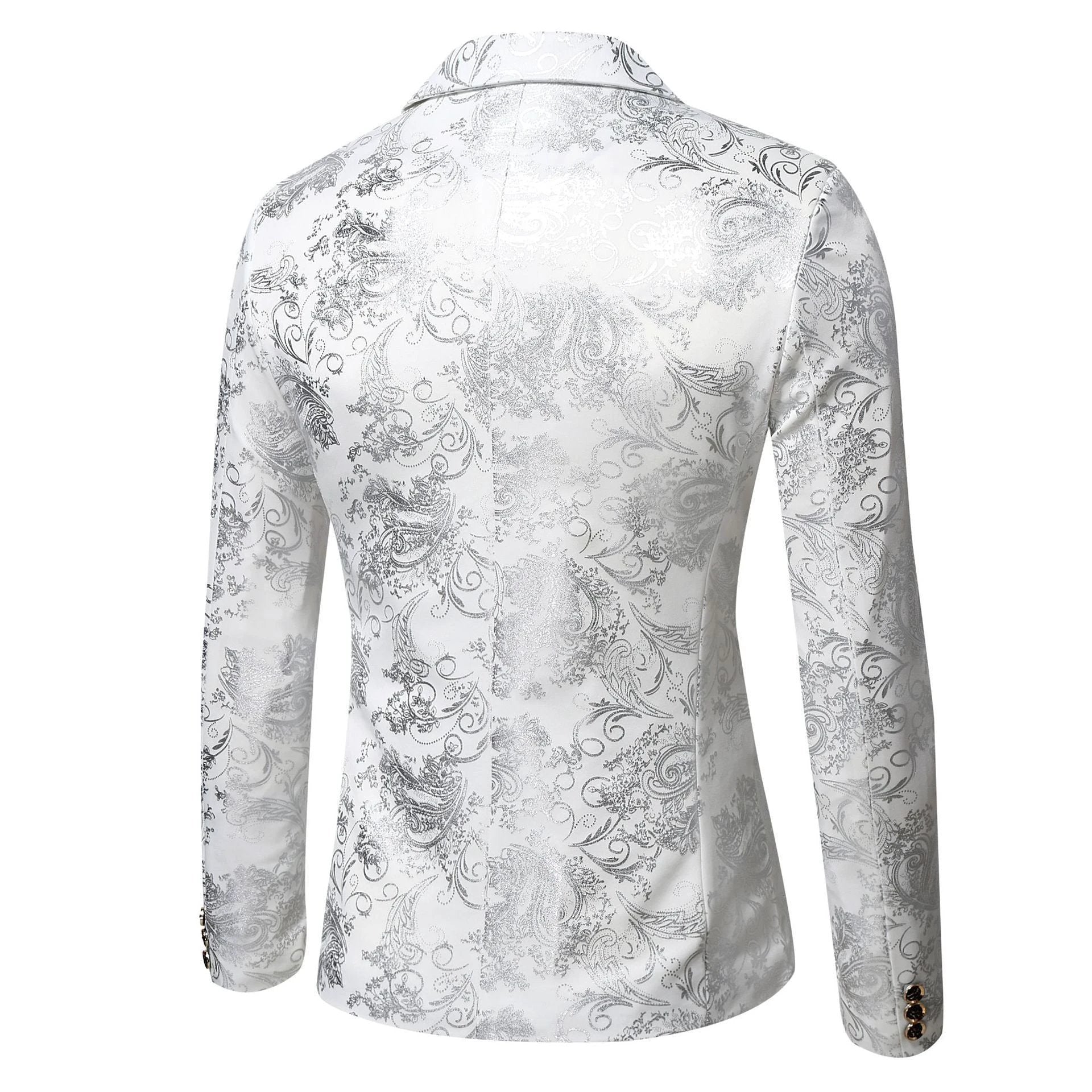 Autumn New Men's Slim Fit Casual Stage Performance Suit Jacket
