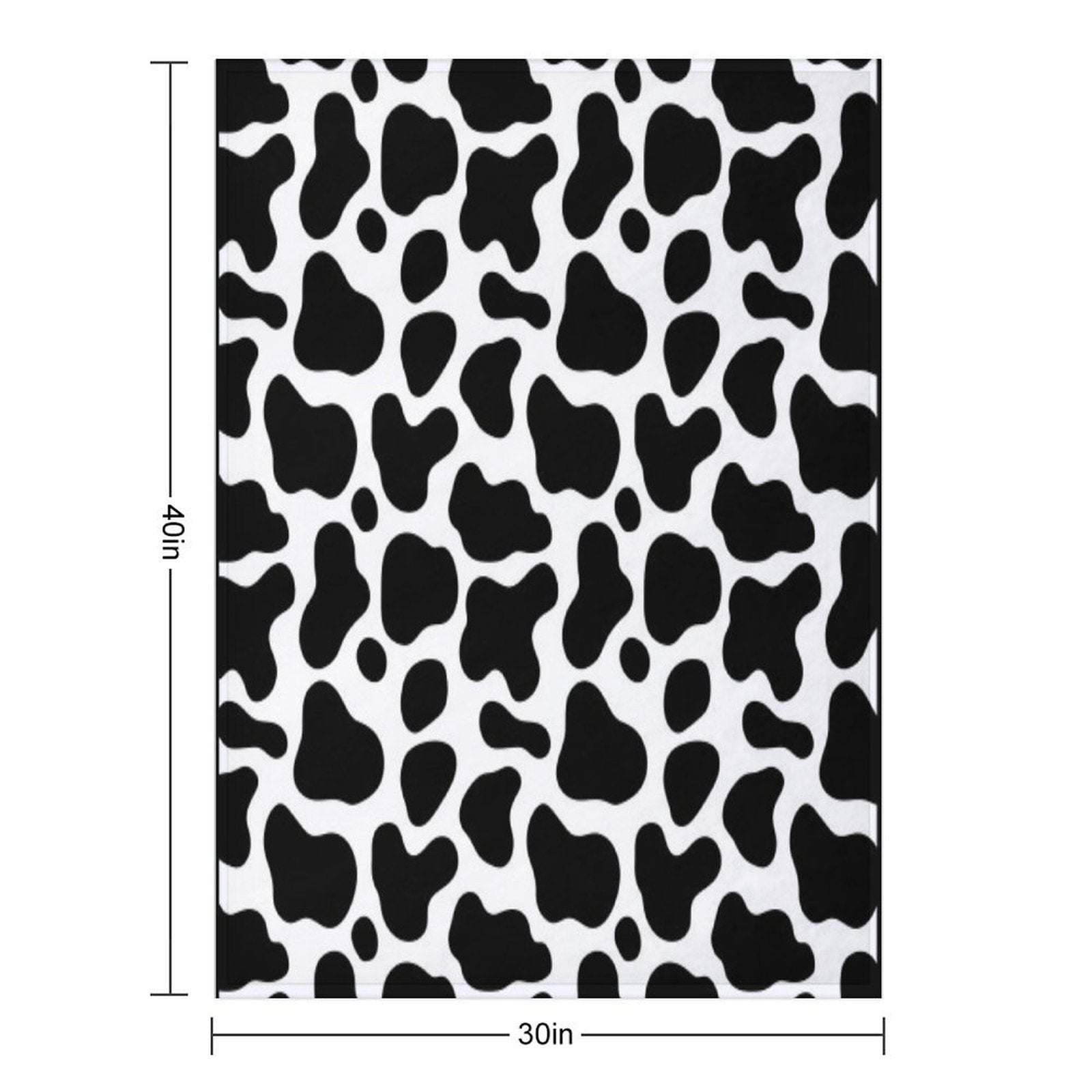 Black N White Throw Blanket