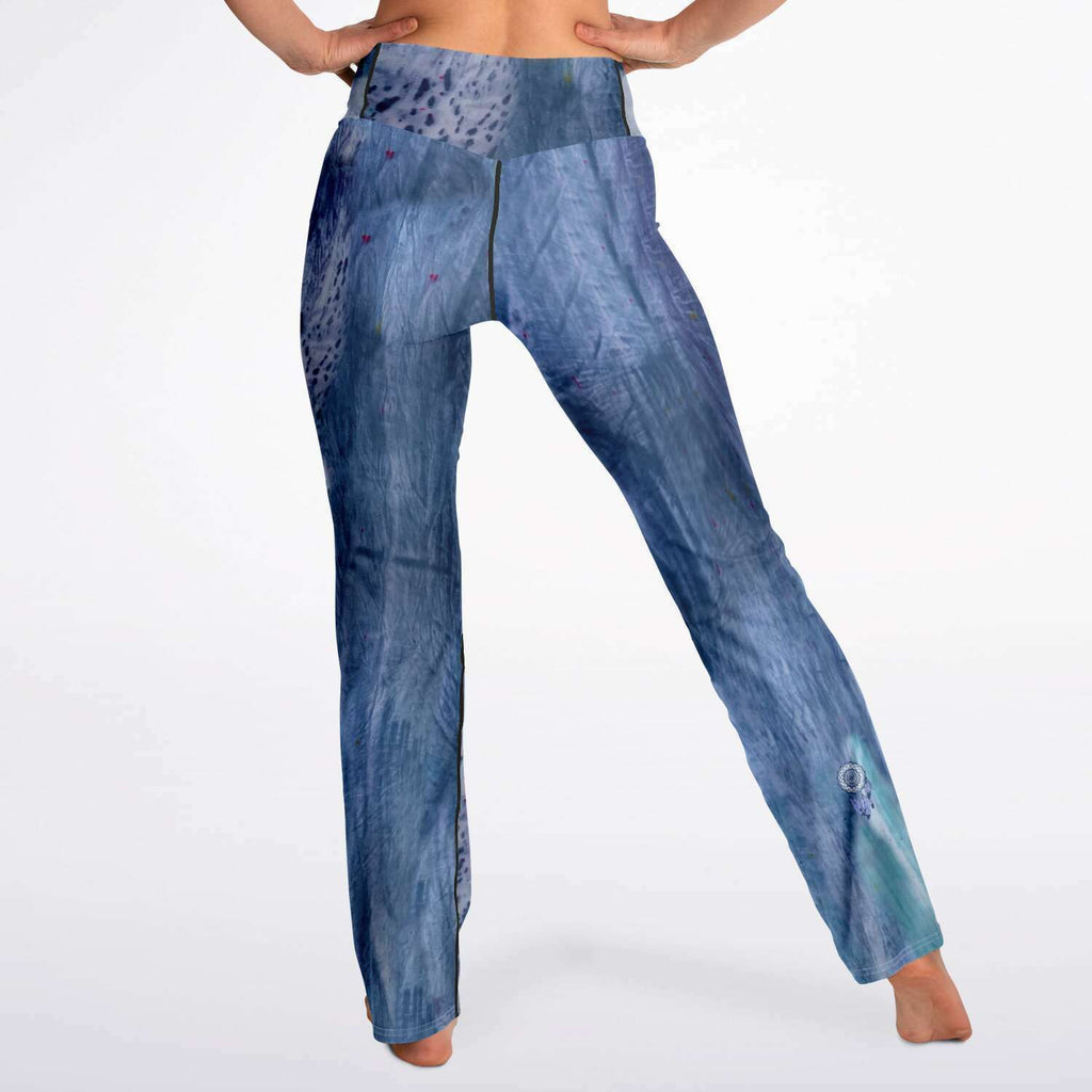 Feather Dream Catcher Flare Leggings