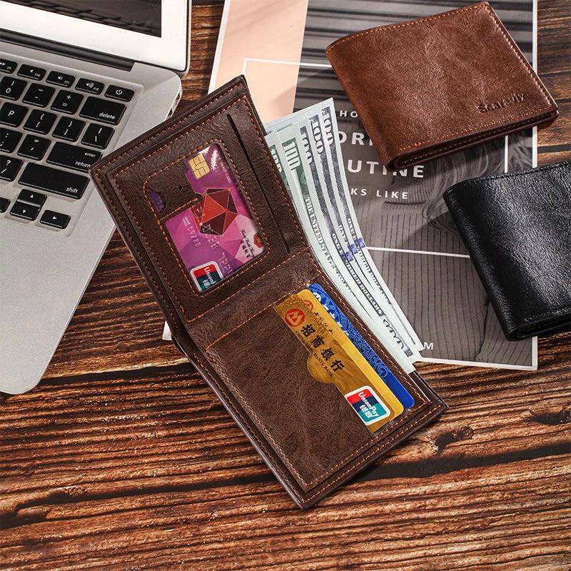 Short Men's Wallet