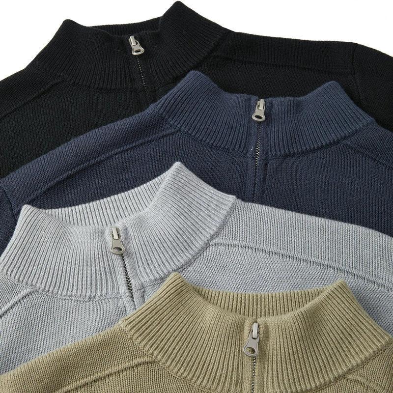 Men's Casual Thickened Wool Base Sweater