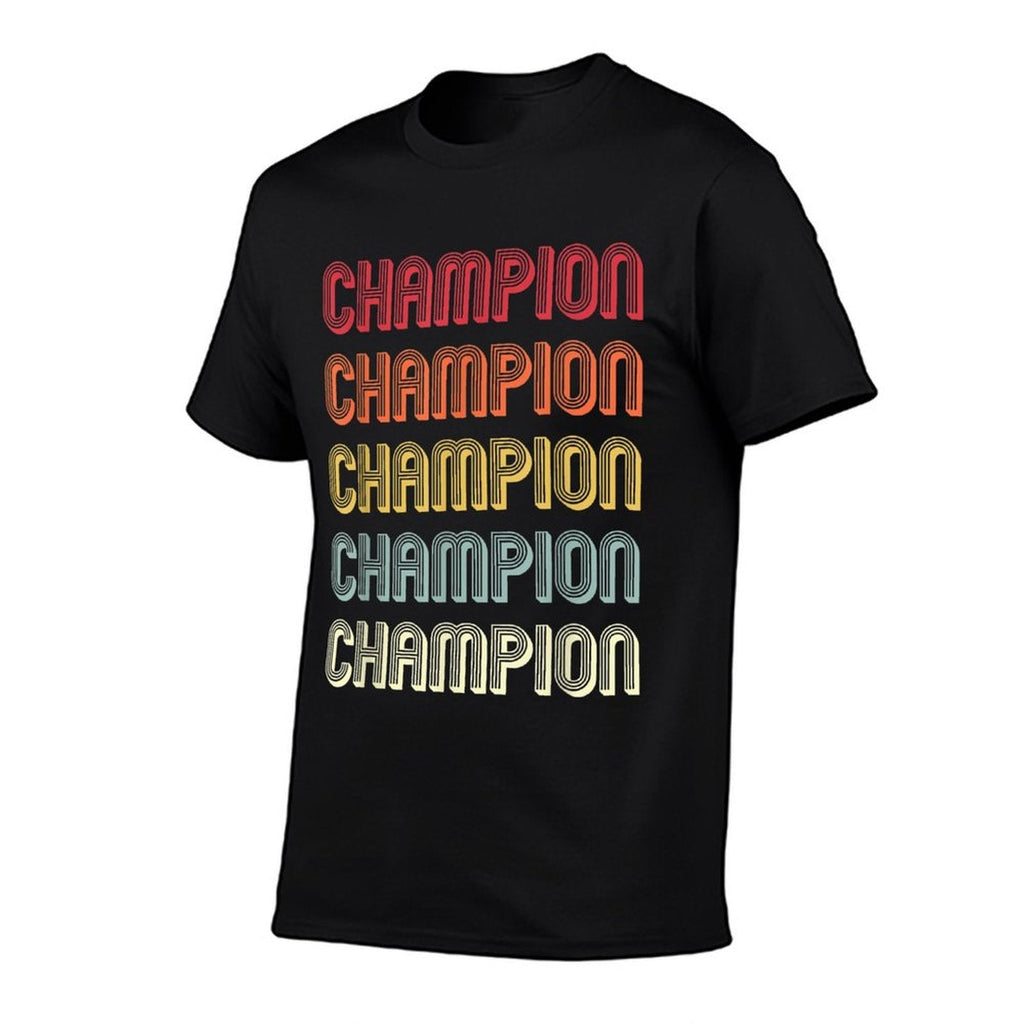 CHAMPION Gift Surname Funny Retro Vintage Birthday Reunion Comfortable T-Shirt