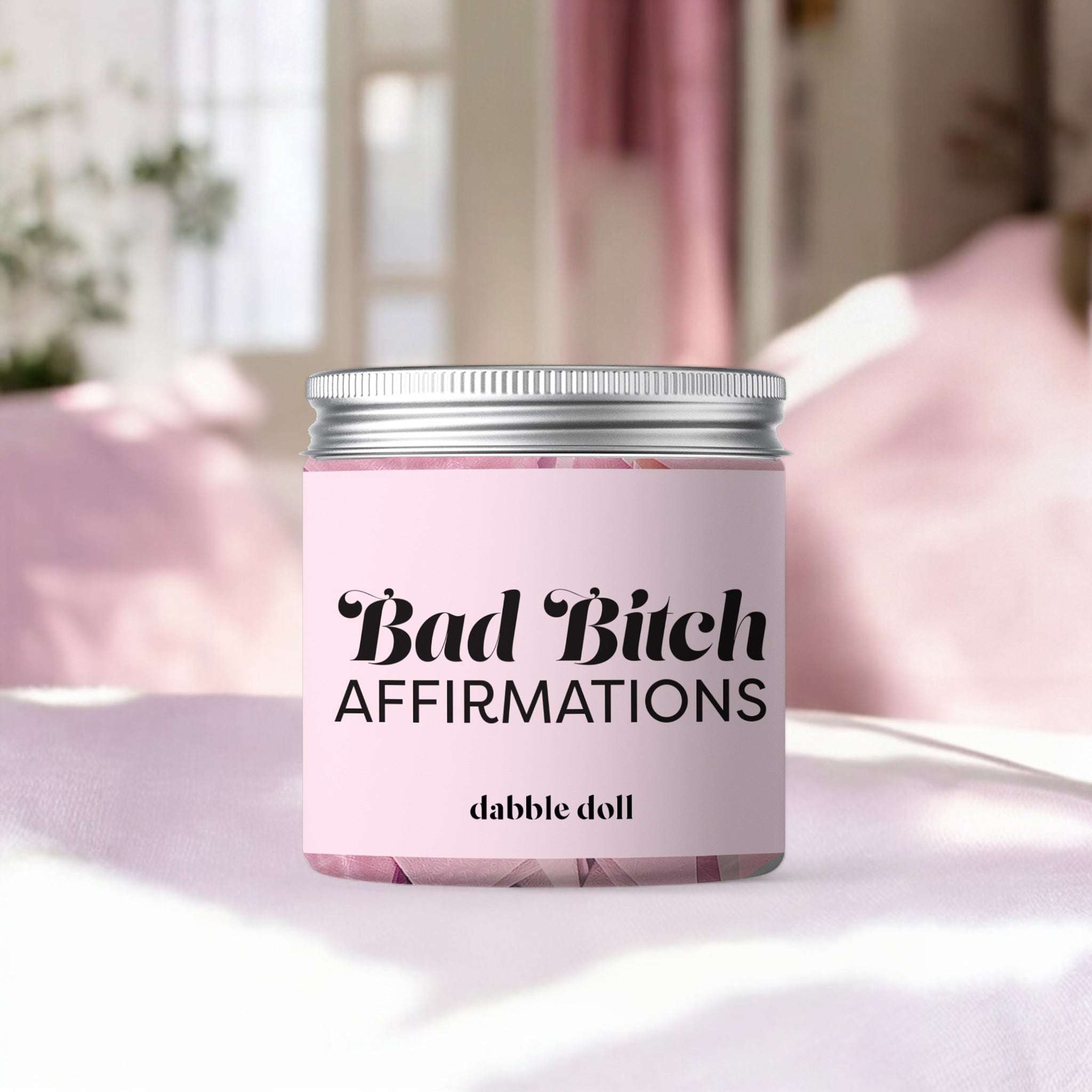 Badass B*tch Affirmation Jar