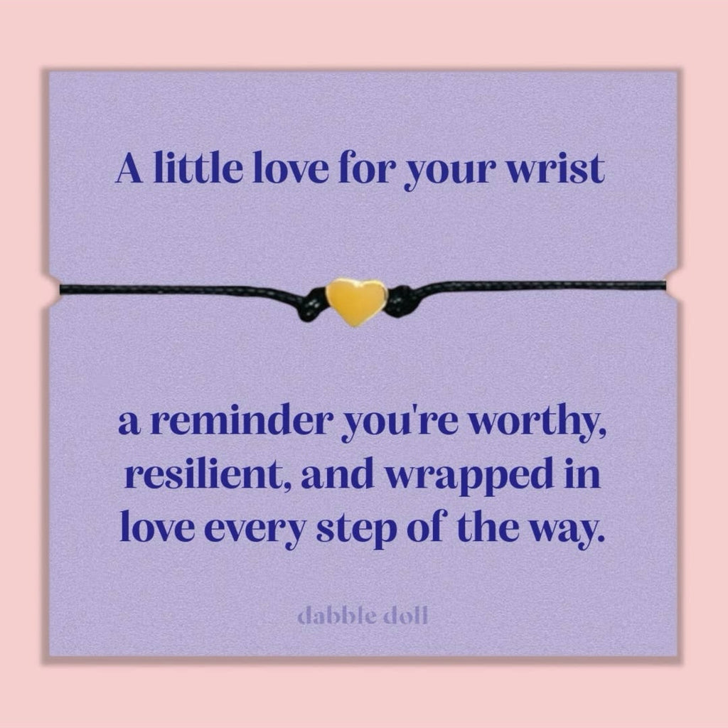 Bracelet Chrome Heart for Self-Love