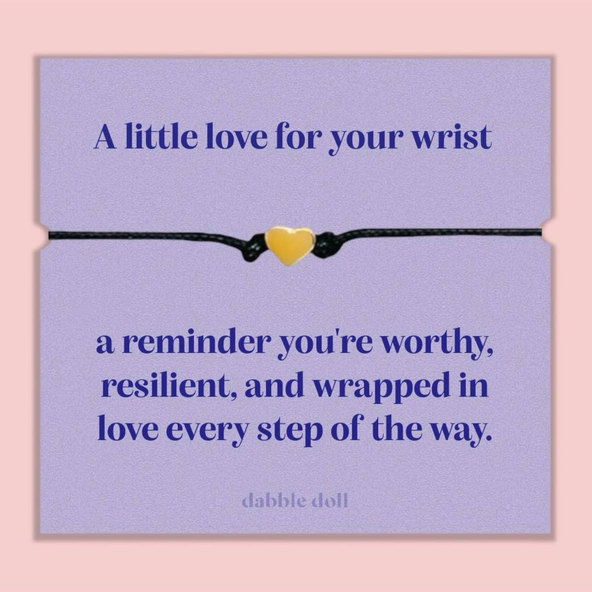 Bracelet Chrome Heart for Self-Love