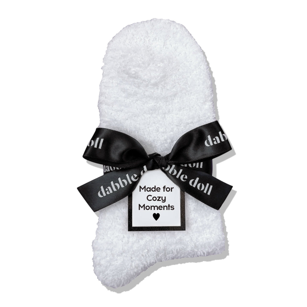 Cozy Socks with Ribbon for Self-Love Comfort