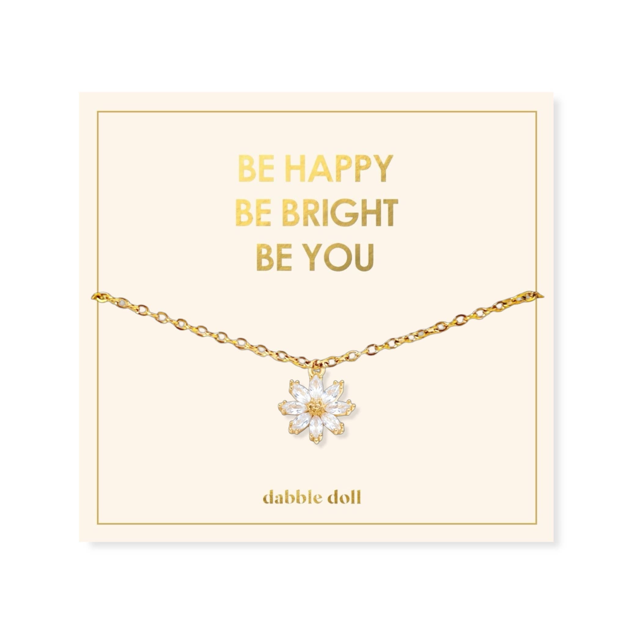 Flower Necklace for Joy with Gift Box