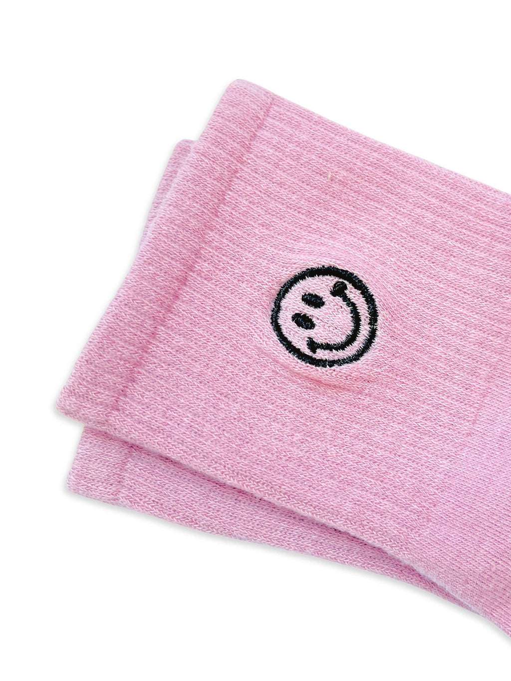 Smiley Socks | Pink/Mauve