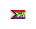 25 Pack Daniel Quasar Safe Space Rainbow Flag Decals