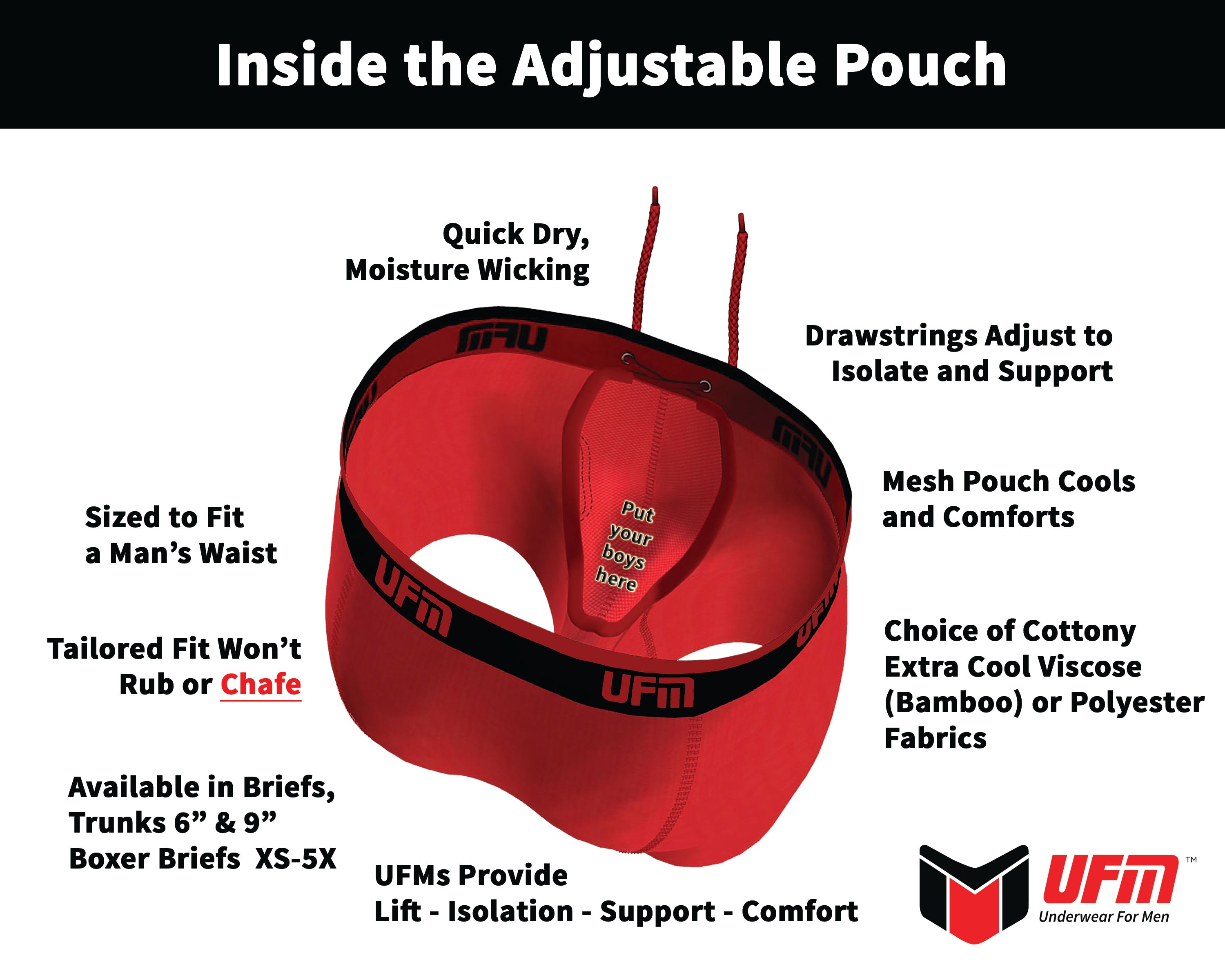 UFM Brief - Bamboo Viscose MAX Support