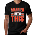 Married Into This Cleveland Funny Cleveland Gift  Summer-ready Fabric T-Shirt