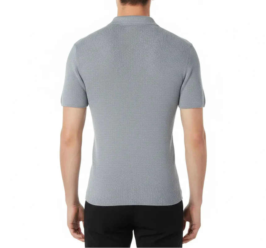 Doheny Beach Polo (Silver Gray)