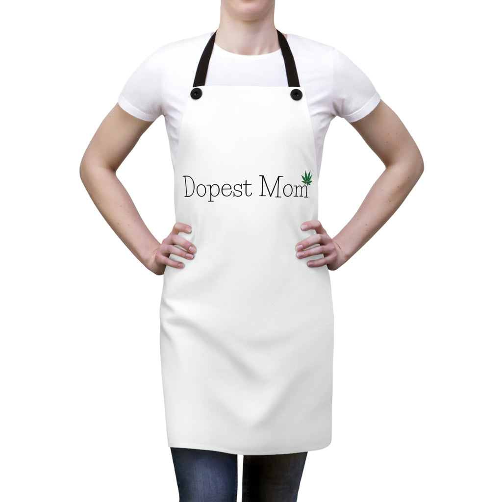 Dopest Mom Pot Leaf Chef's Apron