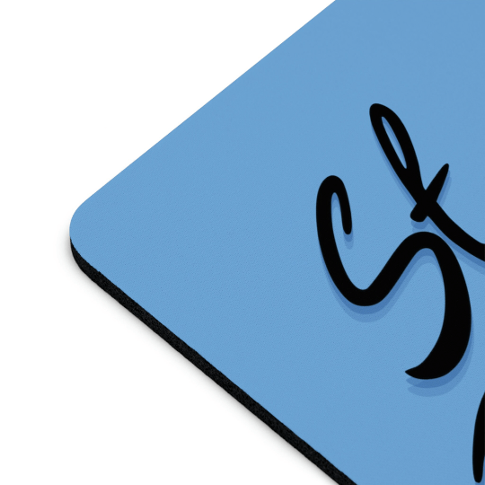 Stay Frosty Blue Mouse Pad