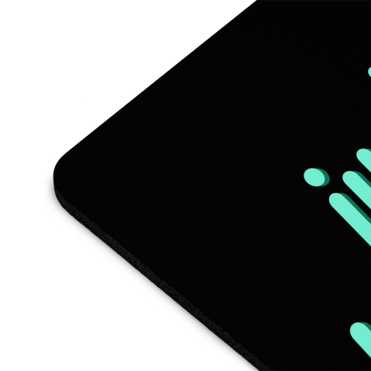 Just Breathe Cannabis Black Mouse Pad