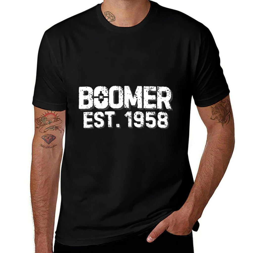 Too Old To Fight Too Slow To Run But I Can Still Shoot 1958  Tagless Design T-Shirt