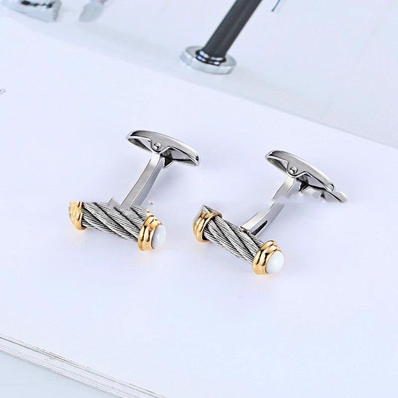 Men's  Stainless Steel Cufflink