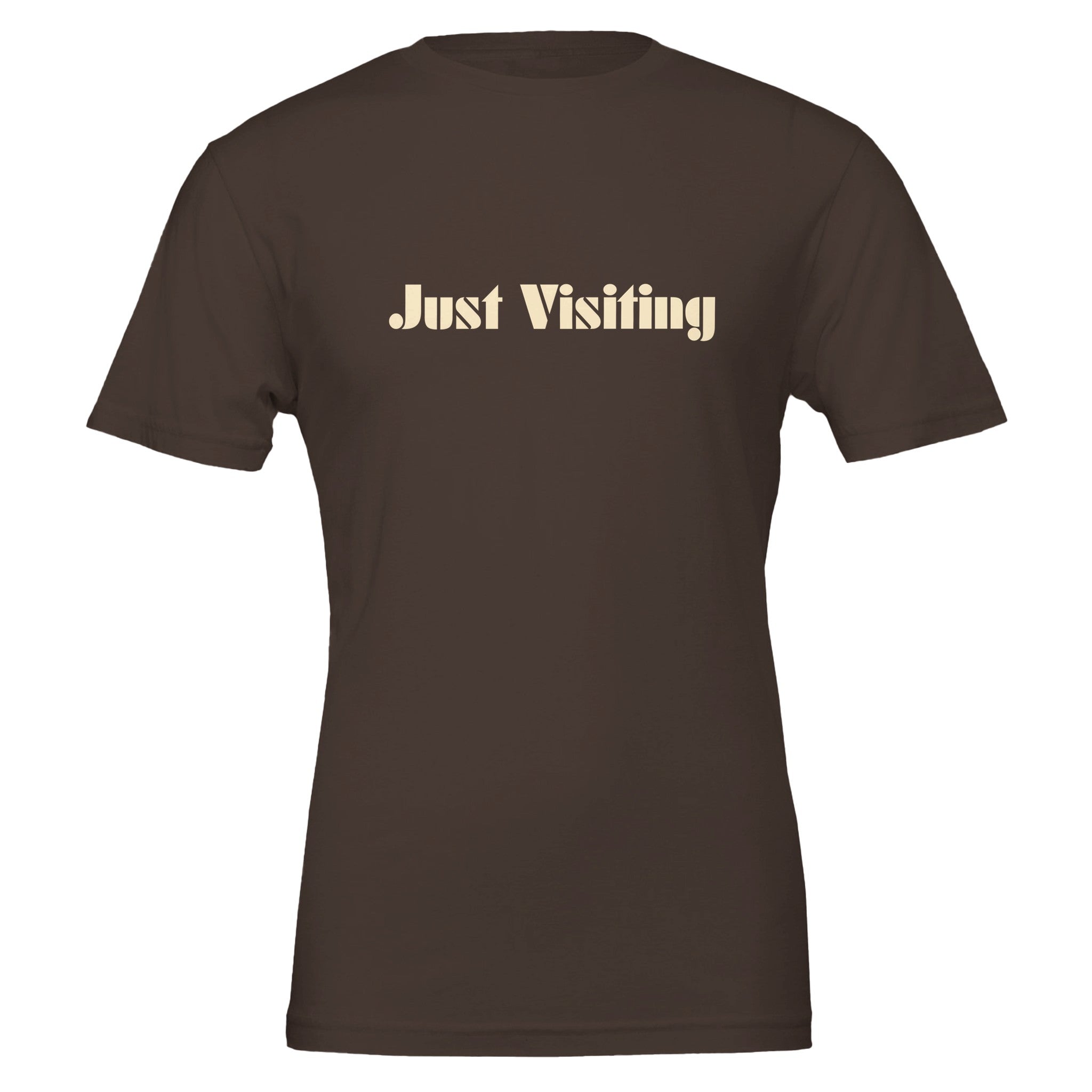 Just Visiting Because None Of Us Live Here Forever T-Shirt