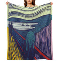 Andy Warhol, 1928-1987 USA, Pop Art  Original Paintings by Andy Warhol Throw Blanket
