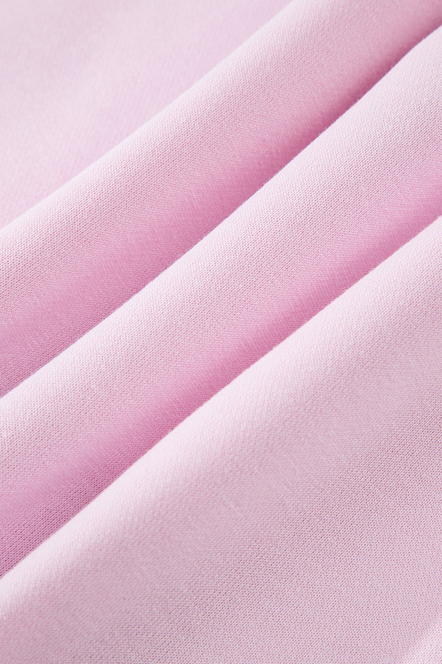 Pink Raw Seam Color Block Patchwork Button Polo Collar Mini Dress