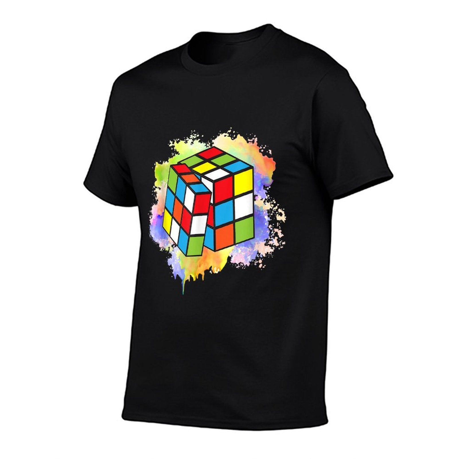 Cool Rubik Rubix Rubics Player Cube Lovers Women Men Boy Kid  Heathered Texture T-Shirt