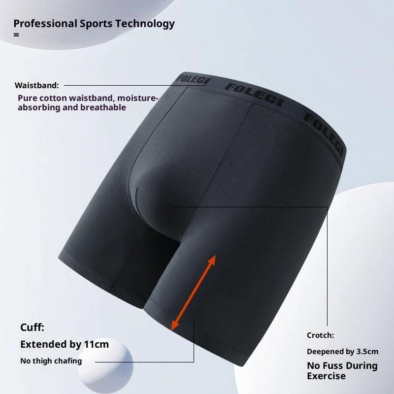Men's Lengthened Sports Underwear