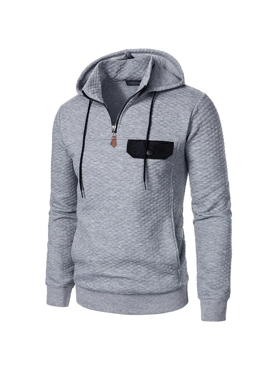 Men's Simplicity Trendy Loose Hooded Sweater