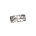 For the Love of Elephants Sterling Silver Ring - 6
