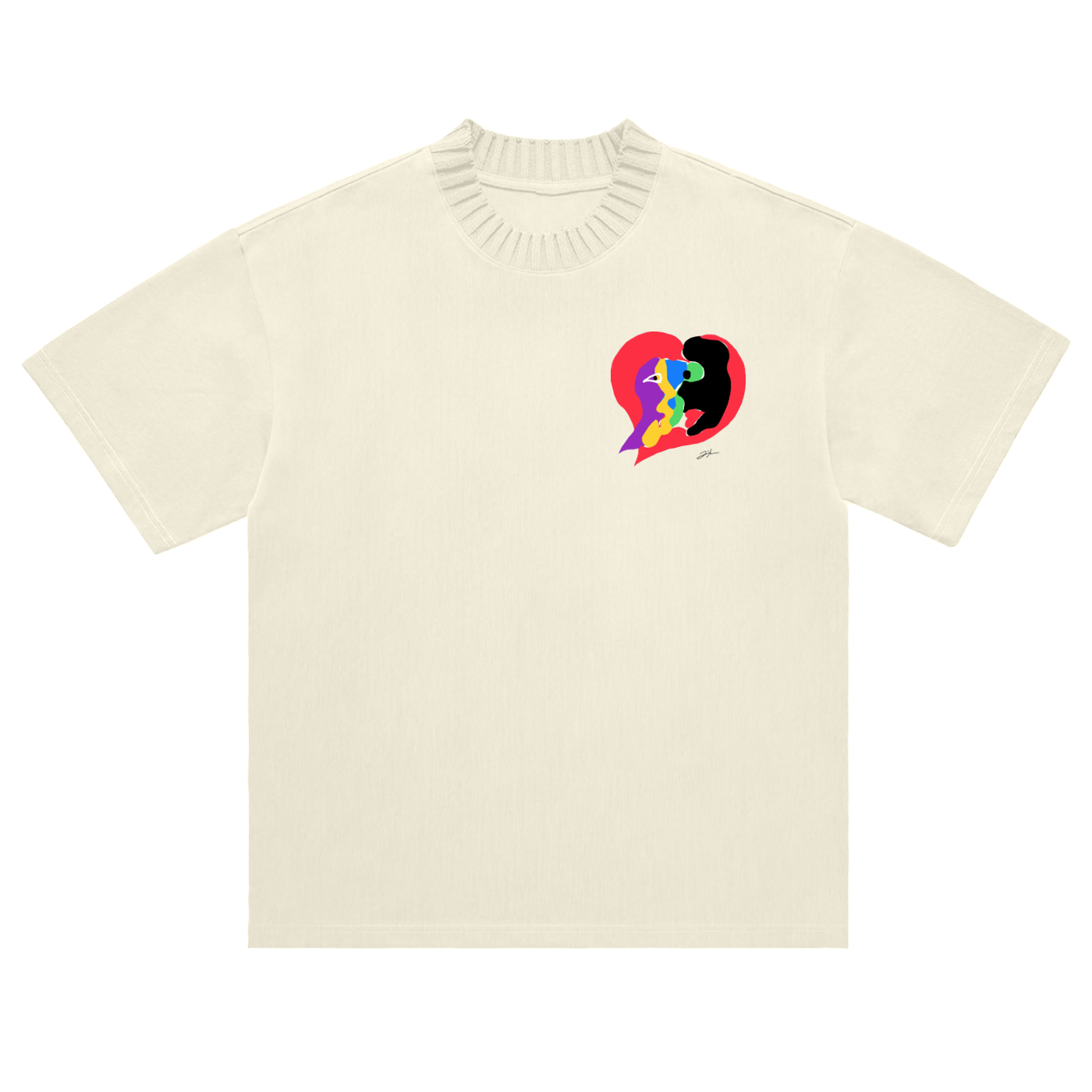 AmaruKhan Hebrews Heavyweight Knitted Round Neck T-Shirt