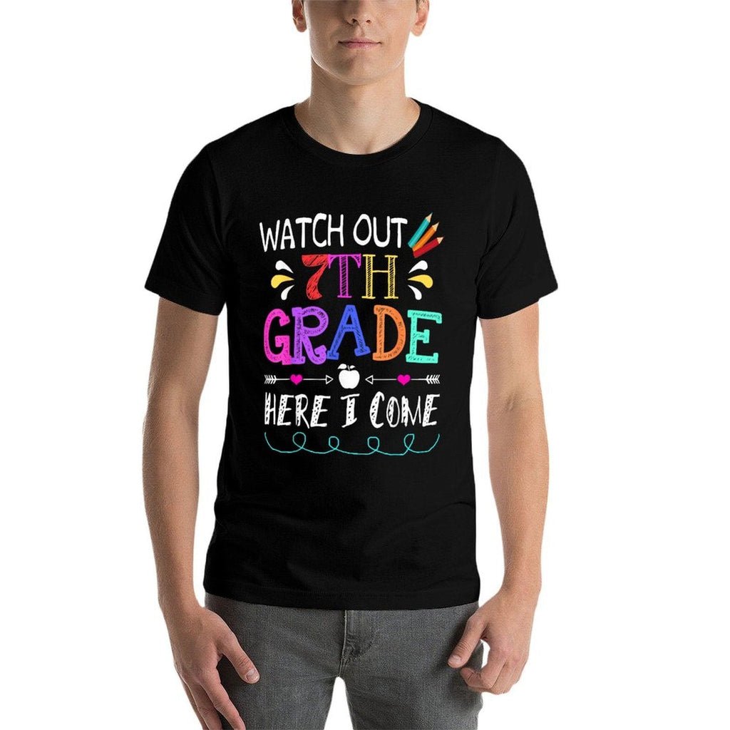Watch Out 7th Grade Here I Come Funny Unicorn Back To School  Quick-drying T-Shirt