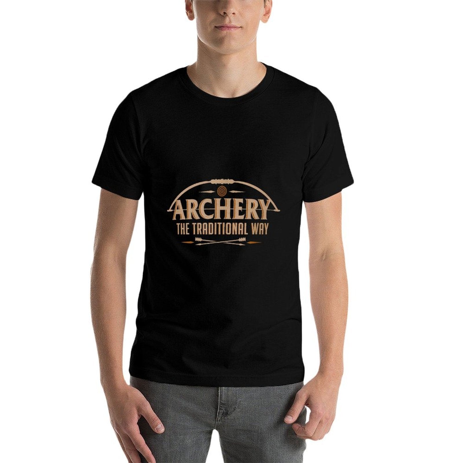 Archery The Traditional Way Sports Hunting  Durable T-Shirt