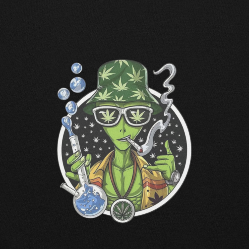Alien Smoking Hoodie