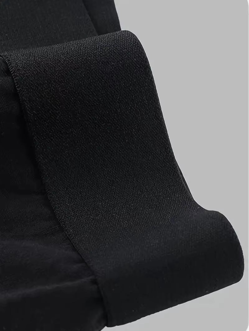 10PCS Men'S Underwear Black Color Men Underpant High Stretch Boxer Shorts Sexy Men Panties plus Size L-4XL Breathable Men Boxer