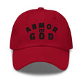 Embroidered Adjustable Armor of God Dad Hat Christian Faith Baseball Cap Gift