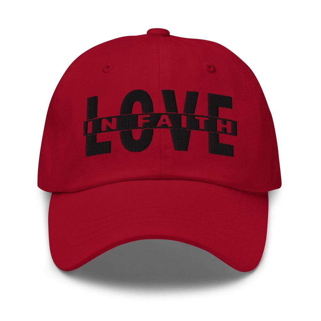 Embroidered Baseball Cap - Adjustable - Love in Faith