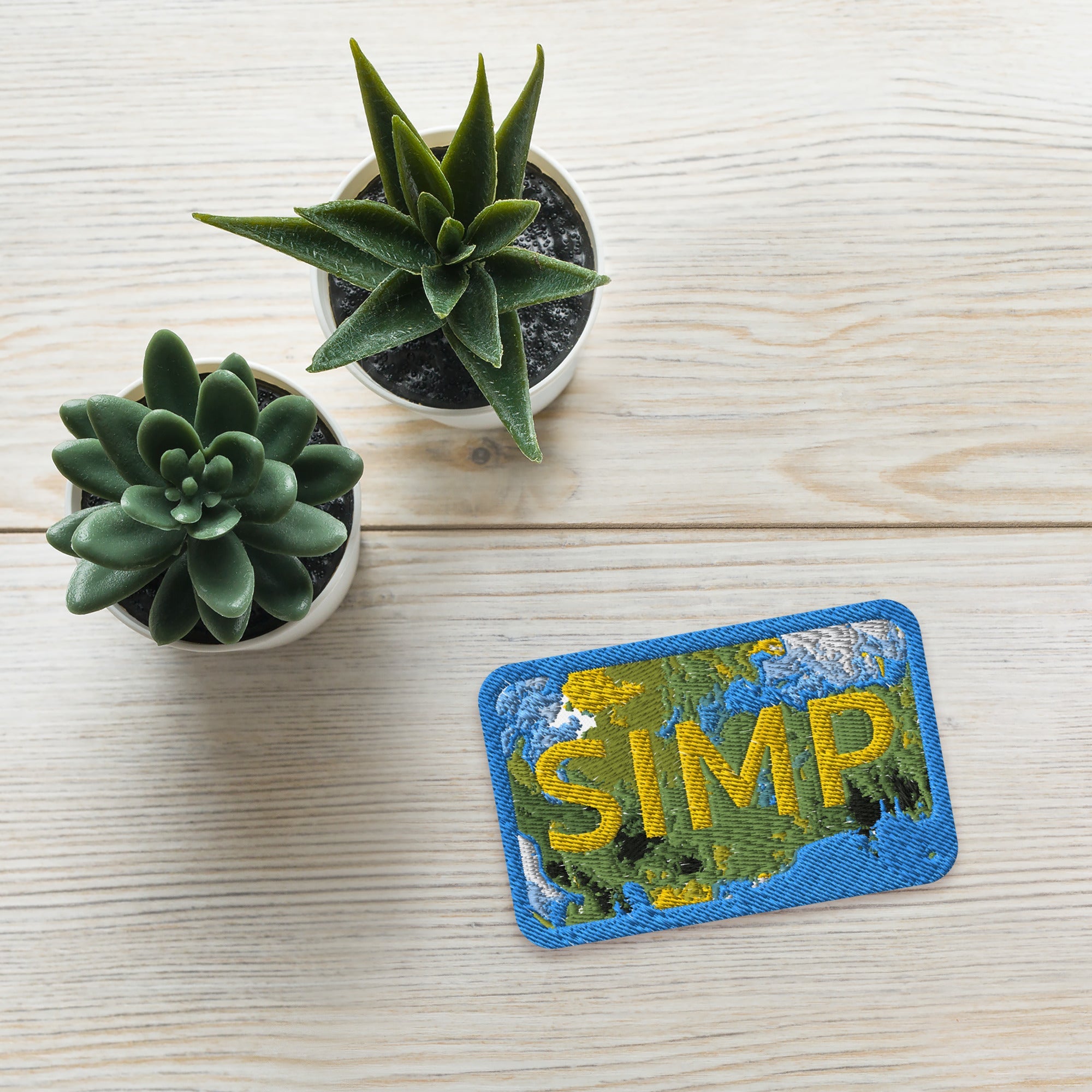 SIMP Embroidered patches