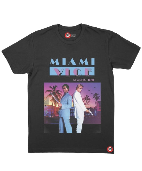 MEN'S T-Shirt design Miami Vice Black