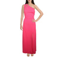 Ava + Esme Size M Pink One Shoulder Long Evening Dress NWT