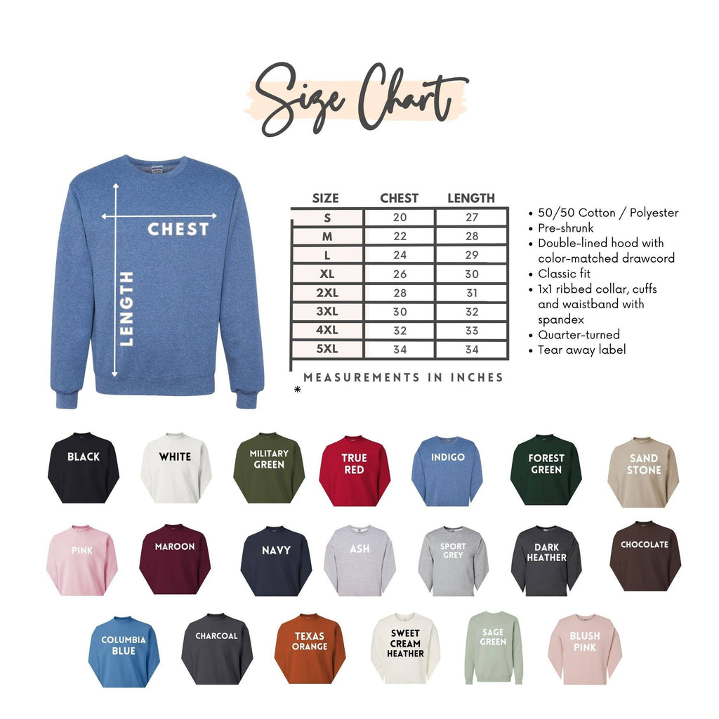Embroidered Breast Cancer Awareness Motivational Sweatshirt – Blush Pink