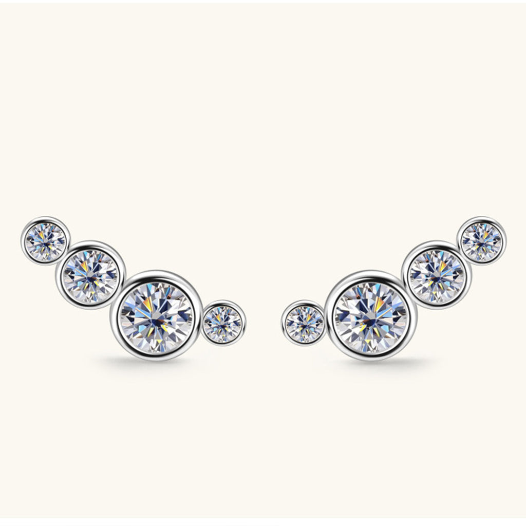 Sparkala™ Pure Sterling Silver Stud Earrings