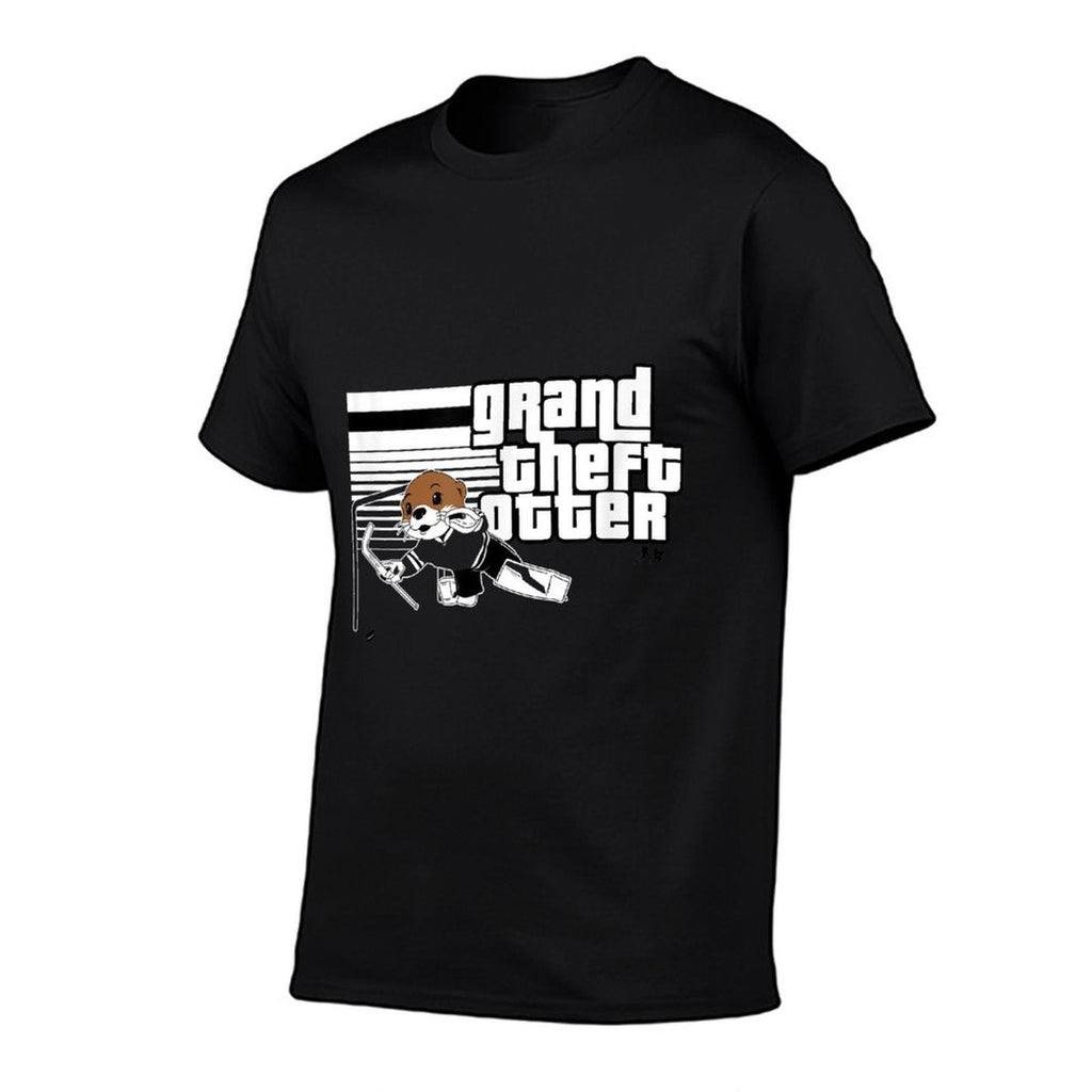 Jake Oettinger - Grand Theft Otter - Dallas Hockey Comfortable T-Shirt