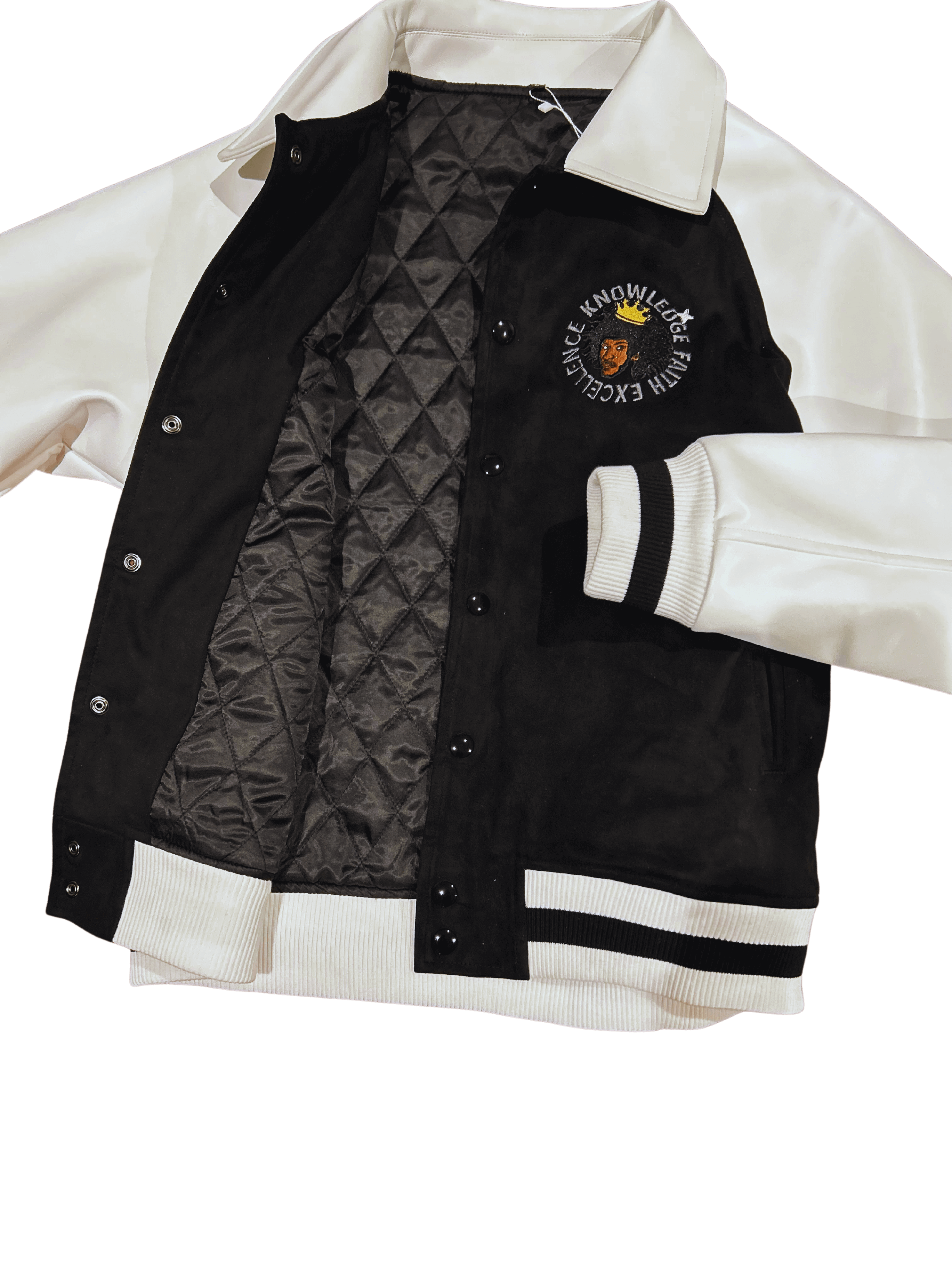 Black Excellence Varsity Jacket
