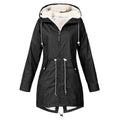 Sports Waterproof Jacket Plus Size Cotton-padded Clothes Fleece-lined See size chart under “more details”